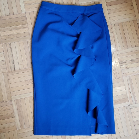 Topshop Dresses & Skirts - Topshop cascade blue pencil skirt